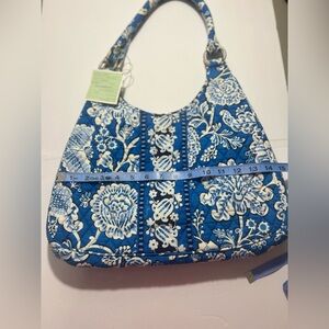 NWT Vera Bradley Blue Lagoon Large Hobo bag